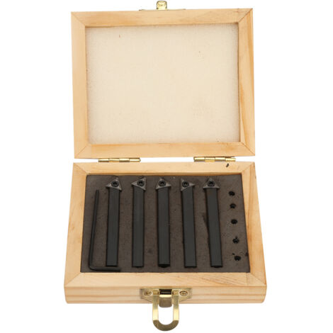 5 Pièces Pastilles en Carbure Cémenté 1/4 Pouce pour Tour et Fraiseuse - Usinage Indexable
