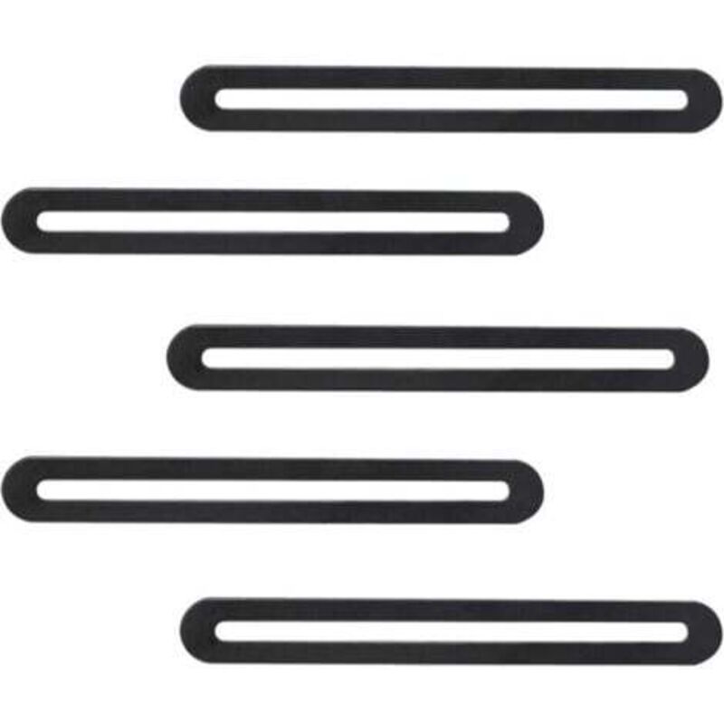 5 Pieces Perforated Plate Angle Brackets Adjustable Stainless Steel Flat Connectors, Metal Reinforcement Plate, for Repairing Wood and Furniture