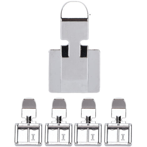5 pièces pied presseur machine à coudre multifonction, accessoires pour fermeture éclair et matelassage domestique