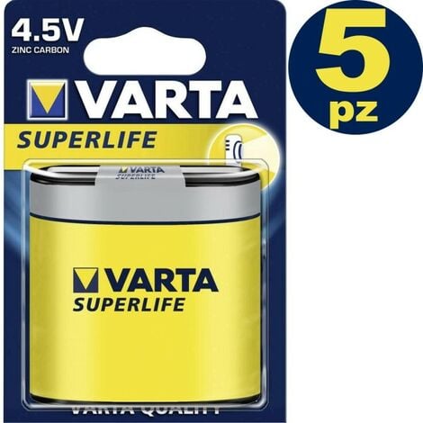 Varta SUPER HEAVY DUTY 4.5V Bli 1 Pile plate carbone-zinc (saline