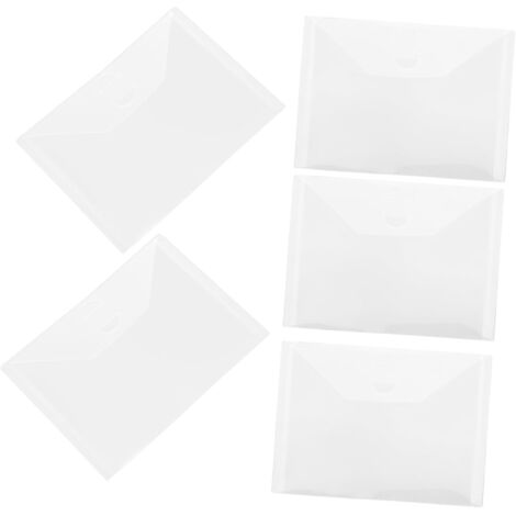 5 pièces Pochette Rangement Pochoir Transparent Sac de Stockage Léger pour