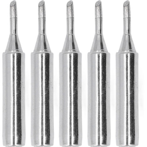 5 pièces pointes de fer à souder BGA, kit têtes de soudure en cuivre pour station 900M, outil matériel électronique