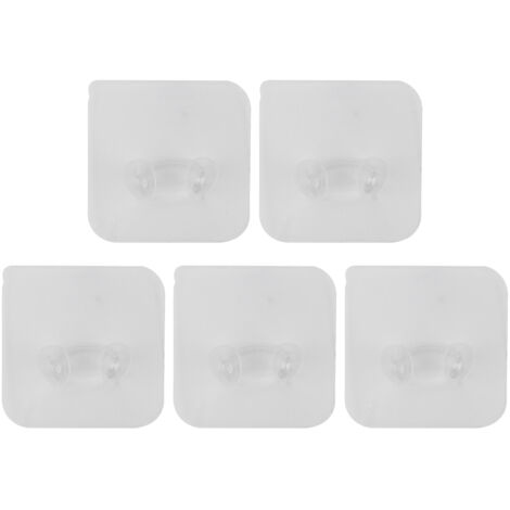 5 pièces Porte-Rasoir Adhésif Multifonction Support Murale pour Téléphone et Serviette de Douche