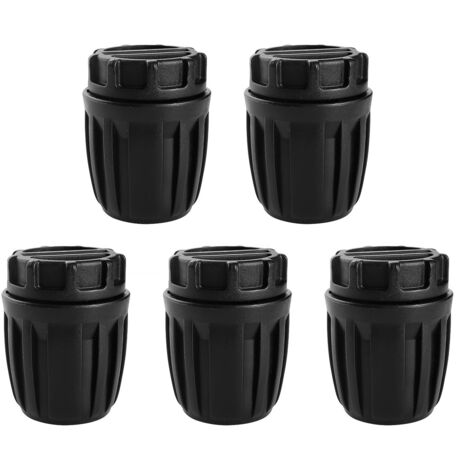 5 Pièces Raccords D'irrigation Goutte à Goutte pour Tubes 20mm, Adaptateur Bouchons D'Irrigation Goutte, Raccords D'irrigation Droits, Connecteur de Tuyau D'irrigation