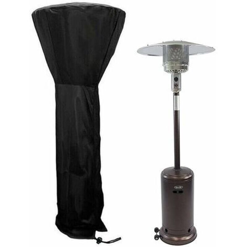 Couverture de Chauffe-Patio, Imperméable Housses de Chauffage Extérieur Housse de Protection pour Chauffage de Terrasse, 226 x 85 x 48 cm - Aiperq