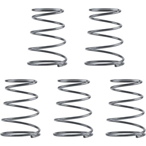 5 Pièces Ressort Debroussailleuse, Métallique de Tête Coupe-Herbe Ressorts Remplacement Universelle pour Coupe-Gazon Débroussaillage -