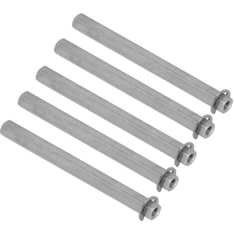 5 Pièces Tiges Filetées Hexagonales Femelles en Acier Inoxydable 8mm pour Gobilda, Écrous de Raccord Longs