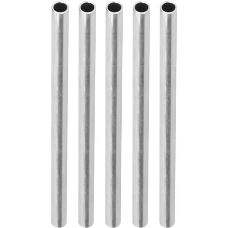 5 Pièces Tubes Aluminium Creux Ronds, Pièces de Support Robot, 200mm, Réf. 6100-0810-0200