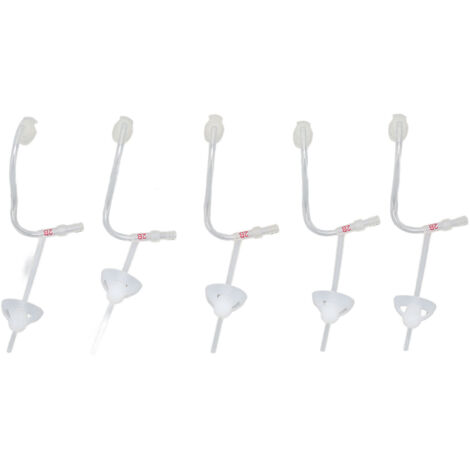 5 pièces tubes amplificateurs sonores pour appareils auditifs, transparence L oreille droite, remplacement tube