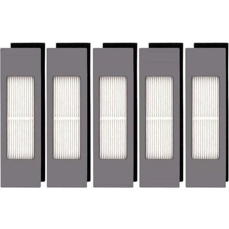 (5 piezas) Filtro HEPA N10 para aspiradoras robot Ecovacs DEEBOT OZMO N10 N10 Plus 920 950 T8 AIVI Max T9 T5 N5 N7 N8+ N8 Pro Plus