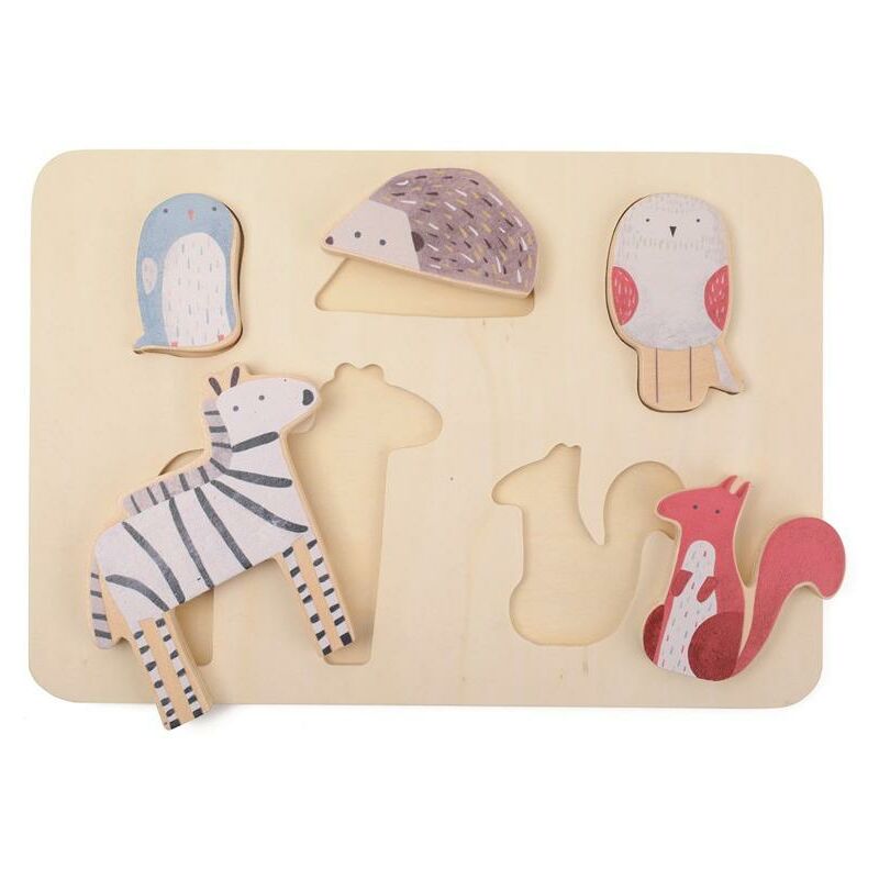 

5 Piezas Wooden Puzzle Andreu Toys
