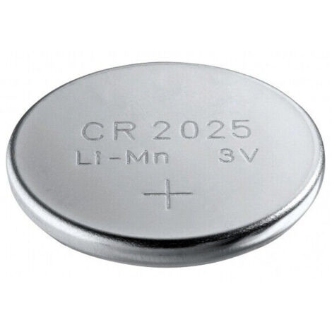 5 Piles Bouton Lithium Cr2025 3v 150mah Pour Montres Télécommandées Maxtech