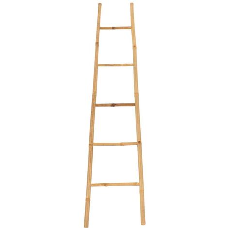 5 pioli portasciugamani 100% bambù - bambù - Tendance
