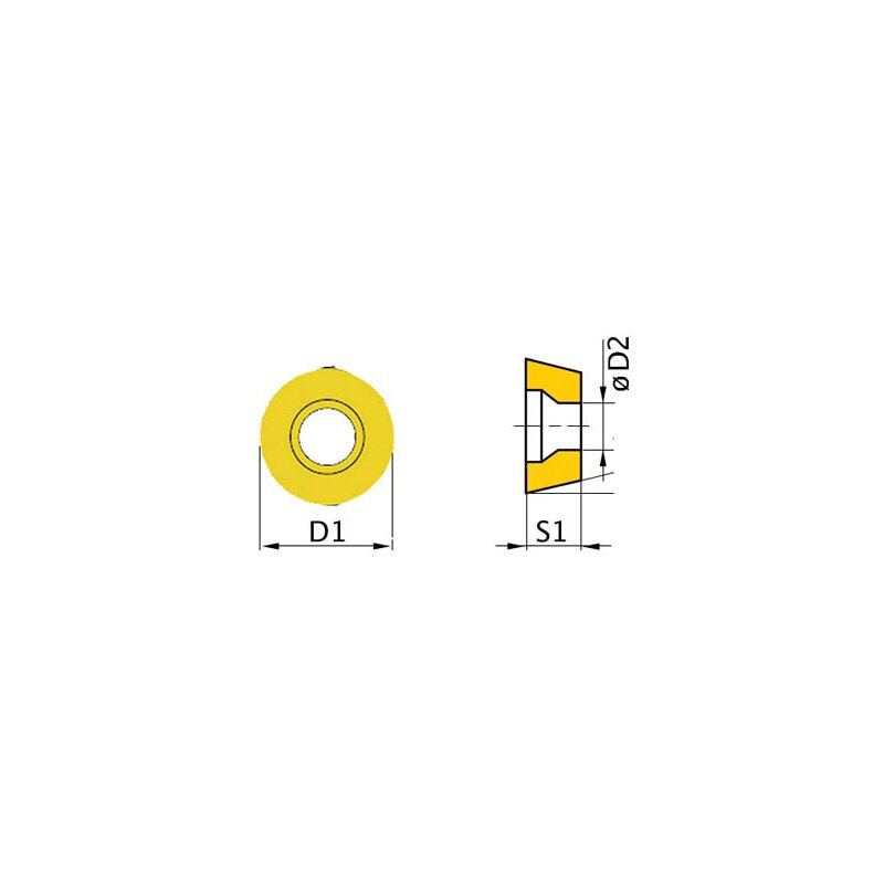 

3441702 PLAQUITA HM ISO RNMG1003MO 5UND - Optimum