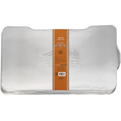 5 Plaques en aluminium de récupération de graisses Ironwood 885 - 72 x 39 x 0,3 cm