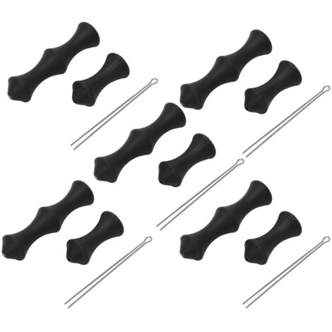 5 Protections Doigts Archerie en Silicone Souple avec Attache pour Tir à l'Arc Extérieur