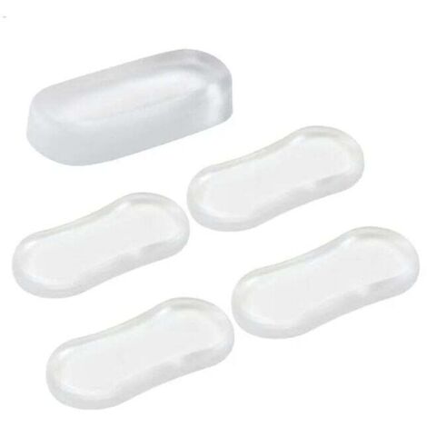 5 protectores de asiento de inodoro, kit de amortiguación para el hogar y el hotel.