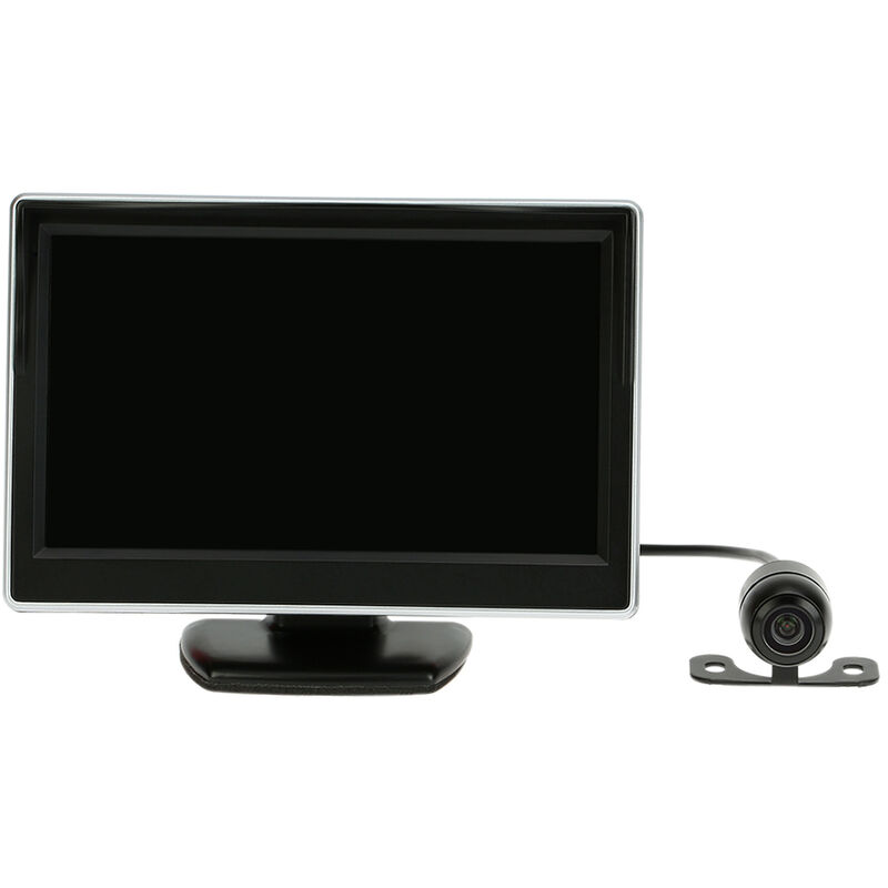 

5 pulgadas TFT LCD de pantalla del monitor de vision trasera de copia de seguridad del sistema del estacionamiento de la camara reversa + HD