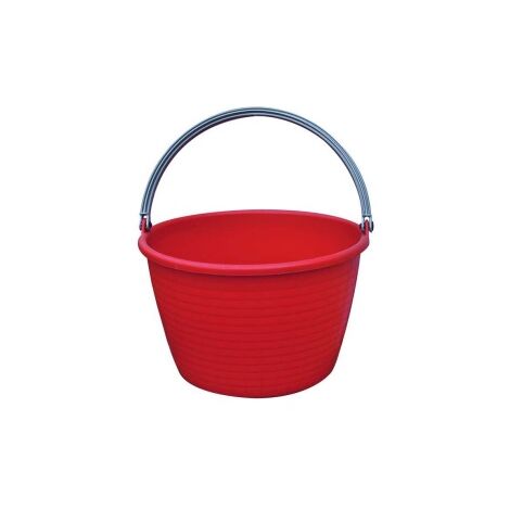 5 Pz- CESTA ROTONDA MANICO PLASTICA LT.16
