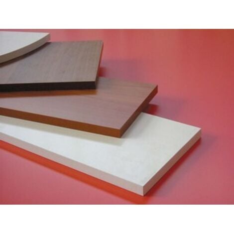 5 pz mensola bianca in legno mensole rettangolari ripiano 120x20x1,8 cm