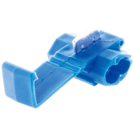 5 raccords (rapides) auto-dénudant Bleu - Zenitech