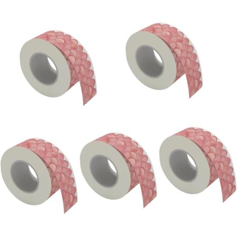 5 Rollen Ankündigungs-Grenzaufkleber dekorative Pinnwandumrandung Pinnwand-Grenze halloween dekoration halloween decoration Dekorationen Bordürenaufkleber für Tafeln Tafelränder