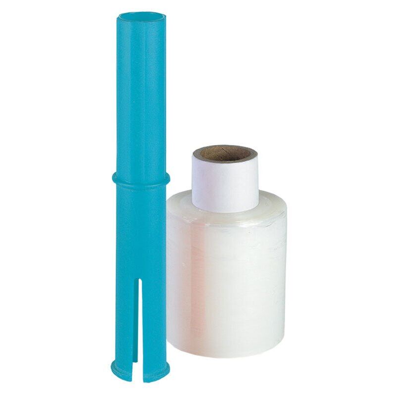 5 rouleaux de film protège-volant + une poignée plastique