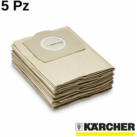 Karcher Sacchetto Filtro in Carta Aspirapolvere Aspiratori WD 3 6.959-130.0