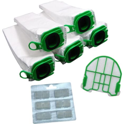 PARYOU Lot de 10 Sacs pour Vorwerk Kobold VB100 VB 100 FP100 FP 100 Aspirateur, Sacs À Poussière de Rechange Kit，sac aspirateur vorwerk