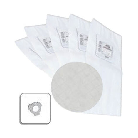 5 sacs électrostatiques à 3 crans + 1 filtre type CYCLOVAC