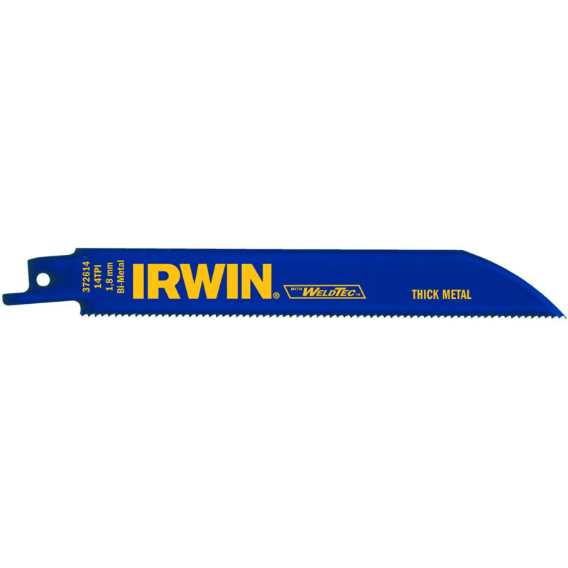 5 sierra sable bi-metal para metal 414R 14TPI Irwin tools 10504147