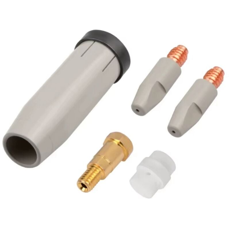 Image of 5 stücke 24KD Beschichtung Schutz Düse 1,0mm mig Brenner Gas Spitze Halter von Schweißen