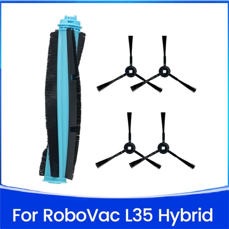 Image of Tlily - 5 stücke Hauptbürstenseite für RoboVac L35 Hybrid Roboterstaubsauger