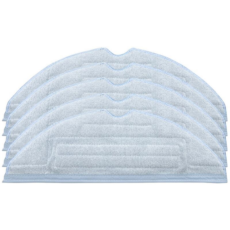 Image of 5 StüCke Mopp Pads Für s 7 S7 Max T7S T7S Plus Roboter Staubsauger ZubehöR