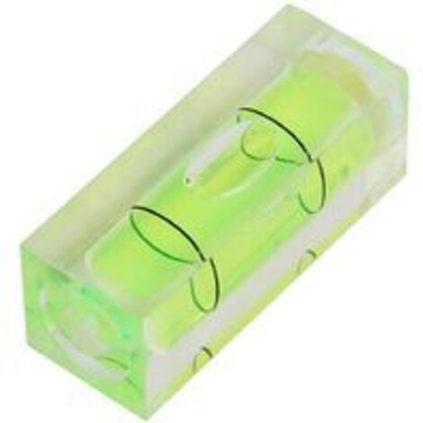 5 Stück 15 × 15 × 40 mm quadratische Mini-Wasserwaage, kleine Wasserwaage