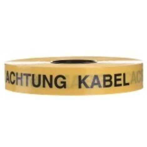 5 Stück 3M Trassenwarnband "Achtung Kabel"