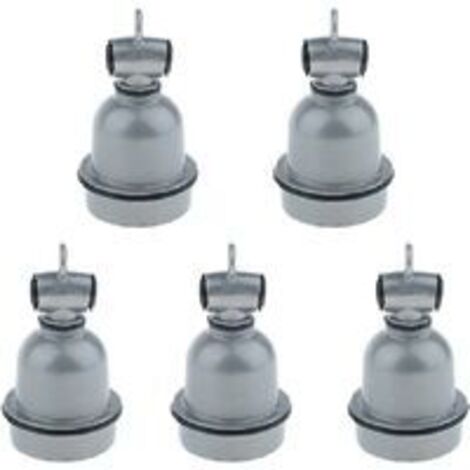 5 Stück E27 LED-Lampensockel, wasserdichter Lampenhalter, Schweine-Sockel-Adapter