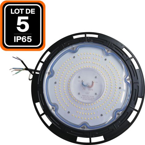 5 Stück HIGH BAY UFO 100W IP65 Kaltweiss 6000K