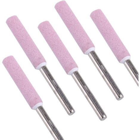 5 Stück Kettensägenschärfer Schleifsteinfeile 4,8 mm 3/16 Kettensägenschärfer