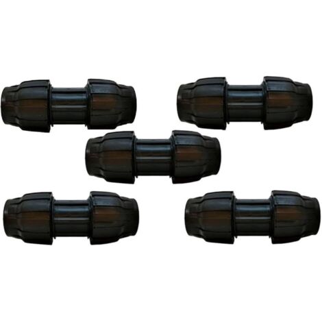 5 Stück PE-Rohr Muffe 90mm Aenor Zertifizierter PE-Rohranschluss 90 mm Verbindung für 90mm PE-Rohr