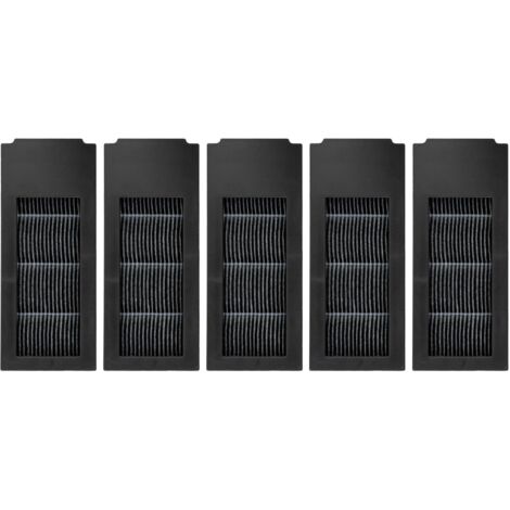 (5 Stück) X2 Omni Ersatz HEPA Filter für ECOVACS DEEBOT X2 Omni/ X2 Pro/ X2 Roboter-Staubsauger, HEPA Filter Zubehörset, Staubsaugerfilter, Bodenfilter, Bodenfilter