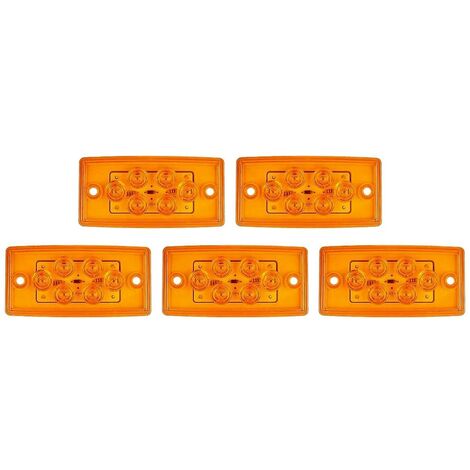 5 stücke Lkw Seite Marker Licht 6led Seite Licht Led Dach Licht Lkw Blinker Anhänger Led Seite Ligh