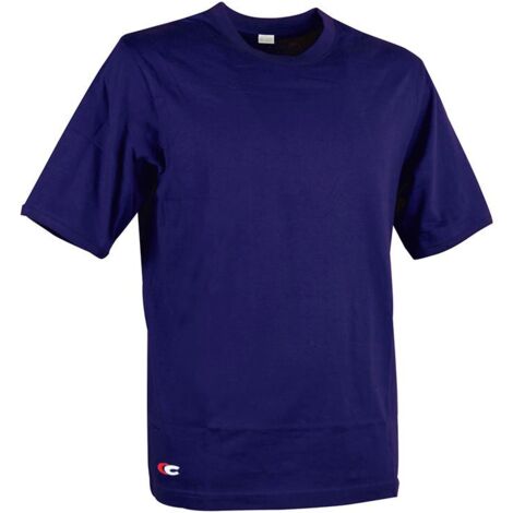 5 T-Shirts Zanzibar Dunkelblau Größe XL Cofra