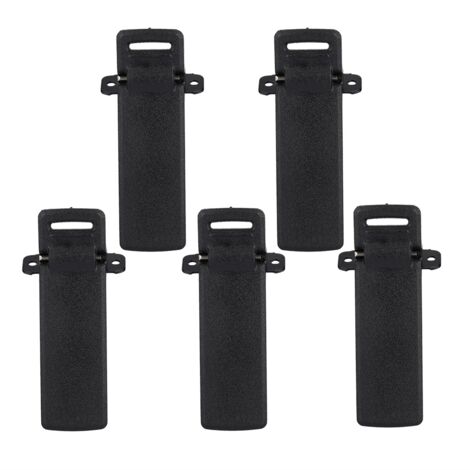 5-teiliger Gürtelclip UV 5R für BAOFENG UV-5R, UV-5RA, UV-5RB, UV-5RC, TYT TH-F8 Amateurfunkgeräte