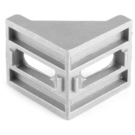 5-teiliger L-förmiger Eckverbinder aus Aluminiumlegierung, 40 x 40 mm rechtwinklige Befestigung