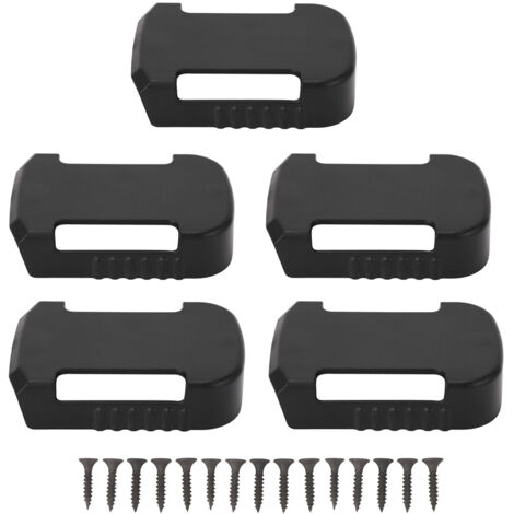 5-teiliges Batteriehalter-Set, kompatibel mit Worx 20V - Modelle WU189, WU294, WU296, WU398, WU230, WU808, WE270, WE389, WE362