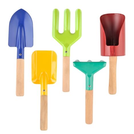 5-teiliges Kinder-Garten-Set – Pflanzwerkzeug und Sandspielset für Gartenaktivitäten