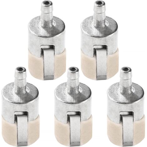 5-teiliges Kraftstofffilterelement für Kettensägen, kompatibel mit den Motorsense-Modellen 125-527, 131-205-07320, 3112, T230, T231, FC75 und FS85.