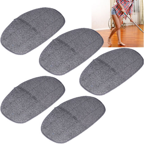 5-teiliges Mikrofaser-Wischmopp-Set für Leifheit CleanTenso – [Wischmopp-Tasche] + Leifheit CleanTenso + Wischmopp-Pad + Hochwertige Mikrofaser