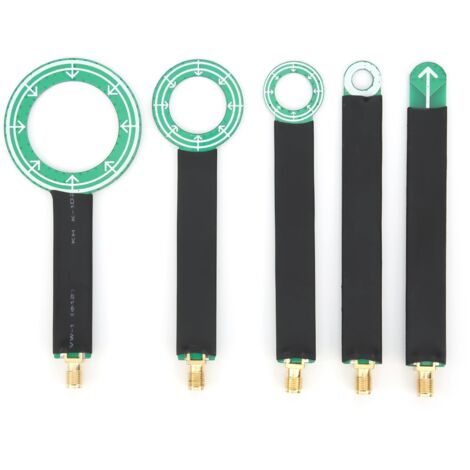 5-teiliges PCB-EMI/EMC-Magnetfeldantennen-Set, Magnetisches elektrisches Nahfeld-Sondenset zum Anschluss an einen Spektrumanalysator.